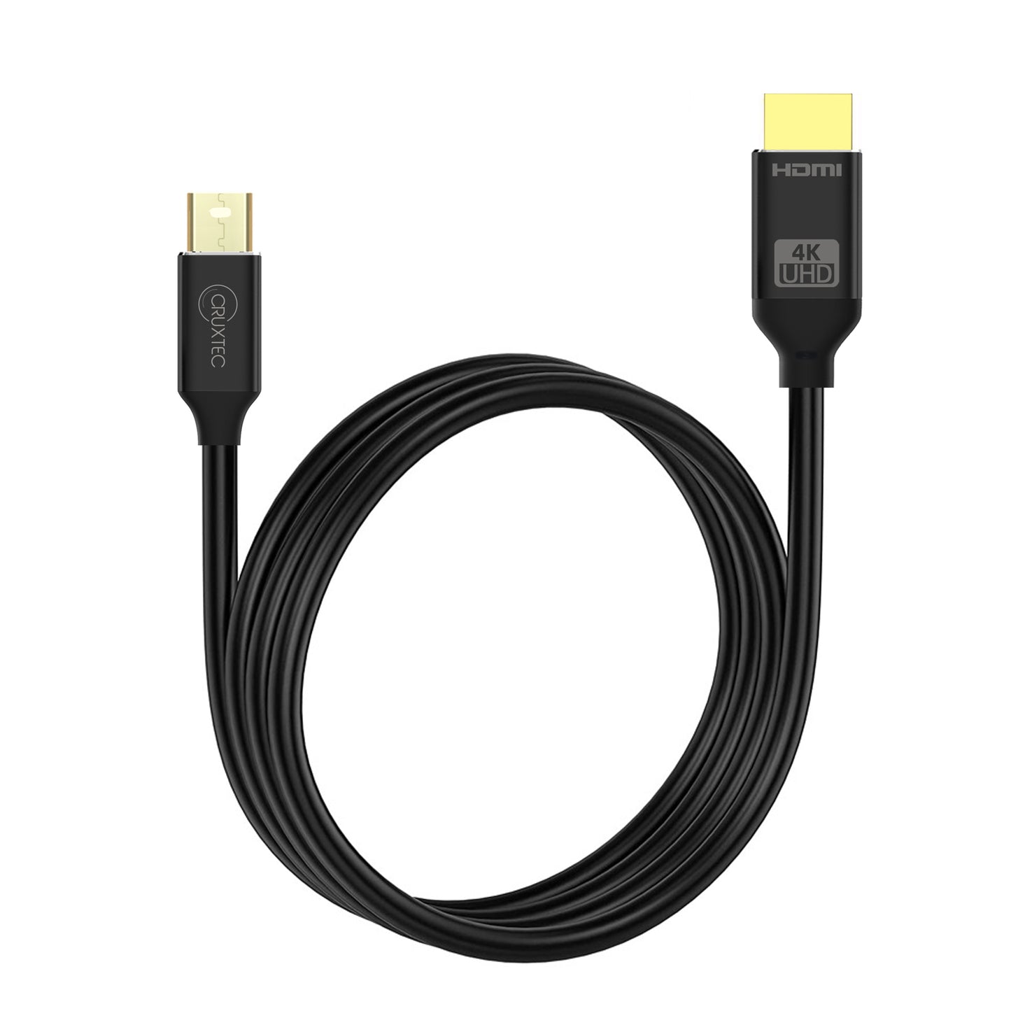 Cruxtec Mini DisplayPort to HDMI Cable 4K@30Hz
