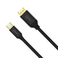 Cruxtec Mini DisplayPort to HDMI Cable 4K@30Hz