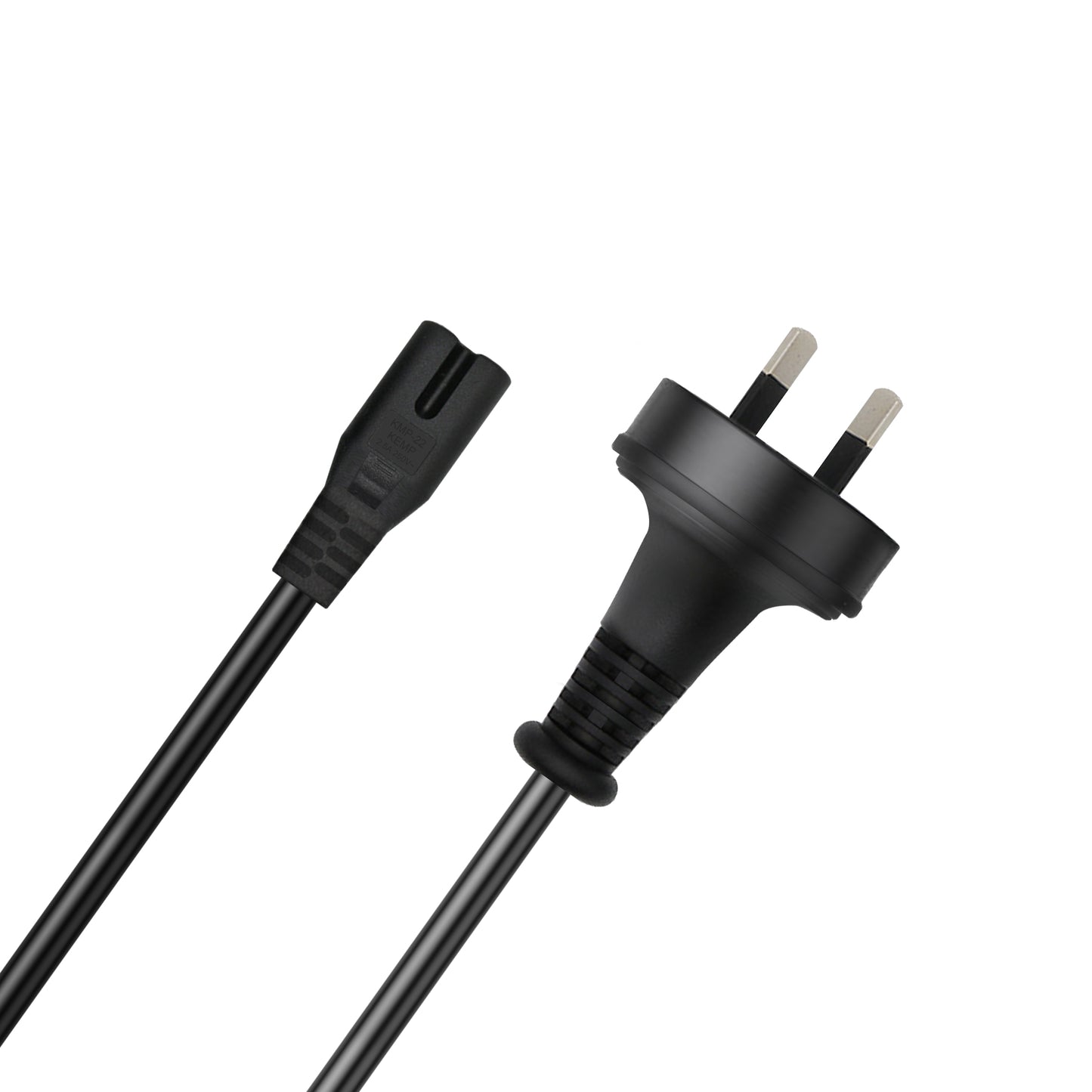 Cruxtec 2 Pin AU Male to 2 Pin Female IEC-C7 Power Cable 2m