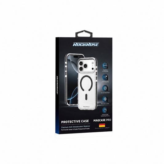 Rockrose Magcase Pro RRPCIP18PM3CB iPhone 18 Pro Black MagSafe Ring packaging