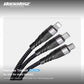 Rockrose Hercules Trident 100CM 3A Max 3-In-1 Fast Charging Cable
