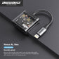 Rockrose Lightning to Lightning+3.5mm Adapter  (Phone Call & Music)