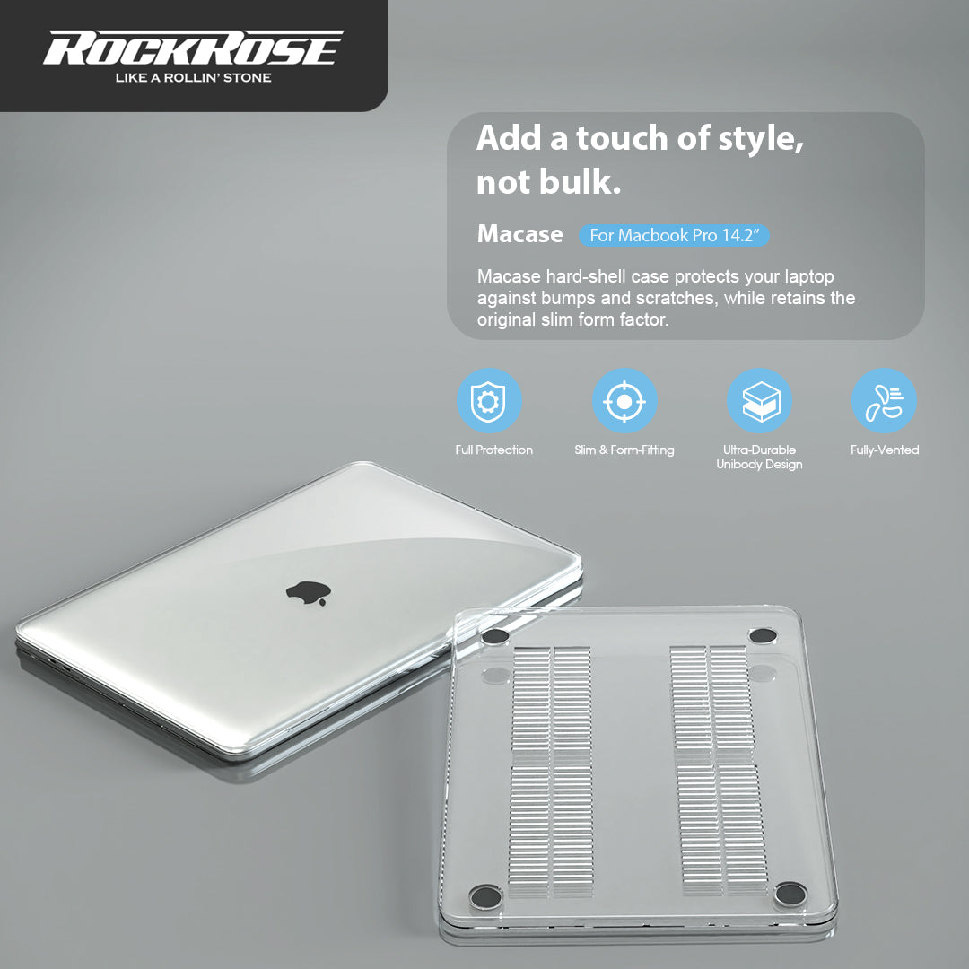 RockRose Macase Snap-On Hard-shell Case ( Apple MacBook Pro  14″ )