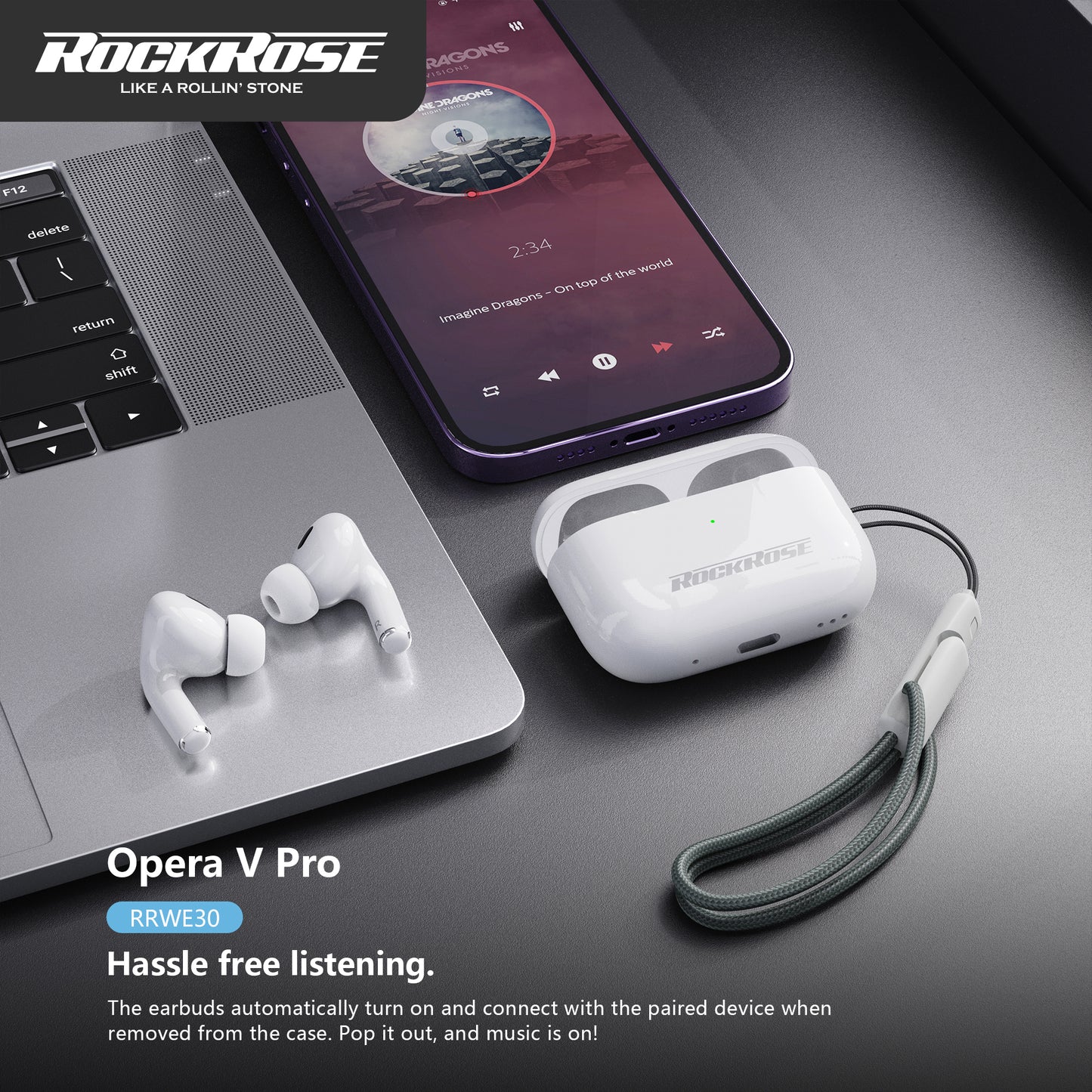 RockRose Opera V Pro True Wireless Stereo with ANC