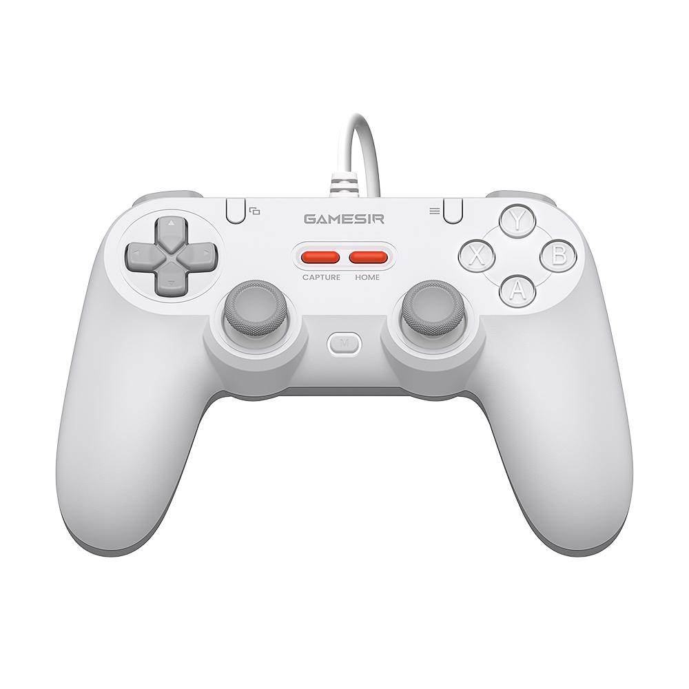 GameSir Tegenaria Lite Wired Symmetric Game Controller Retro White