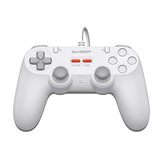 GameSir Tegenaria Lite Wired Symmetric Game Controller Retro White