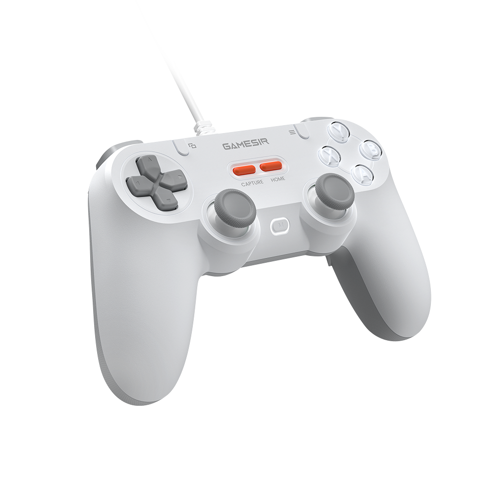 GameSir Tegenaria Lite Wired Symmetric Game Controller Retro White