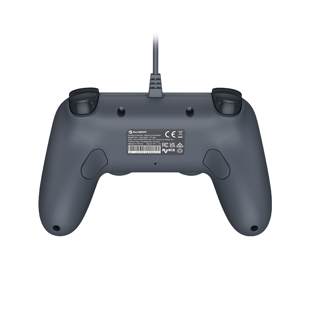GameSir Tegenaria Lite Wired Symmetric Game Controller Retro Gray