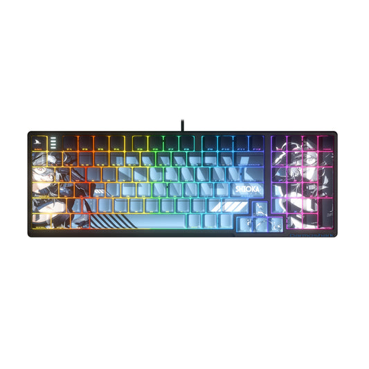 Darmoshark K7 MAX Wired Magnetic Switch RGB gaming Keyboard With ACRO gaming gear collaboration PBT keycaps Black Magnetic Switch - product image 2