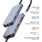 CMH08-SG port diagram showing HDMI, PD, USB-A, SD, microSD and Gigabit Ethernet