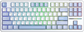 AULA F87 Gasket Mechanical Keyboard