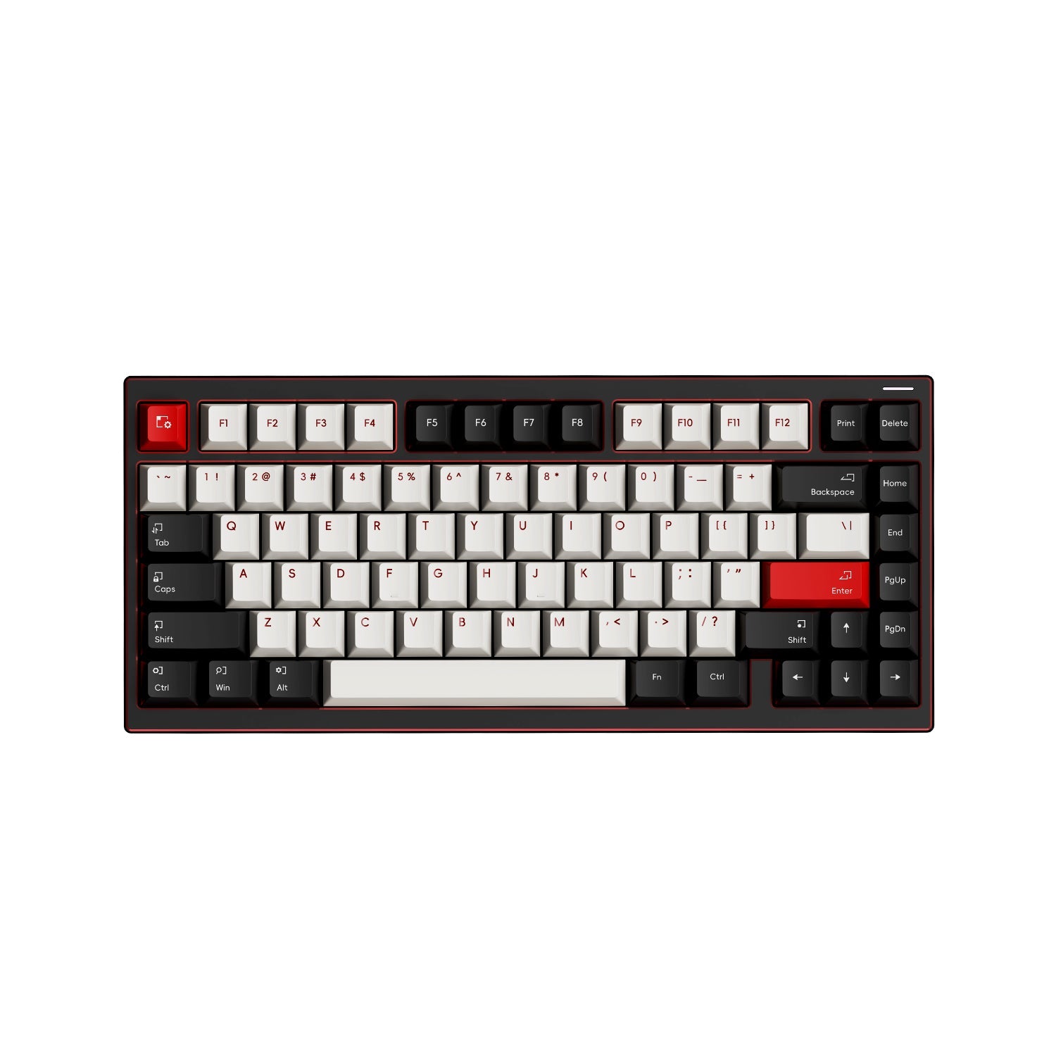 ATK EDGE 75 Wired Magnetic HE Keyboard TTC RGB Magneto Switch Black