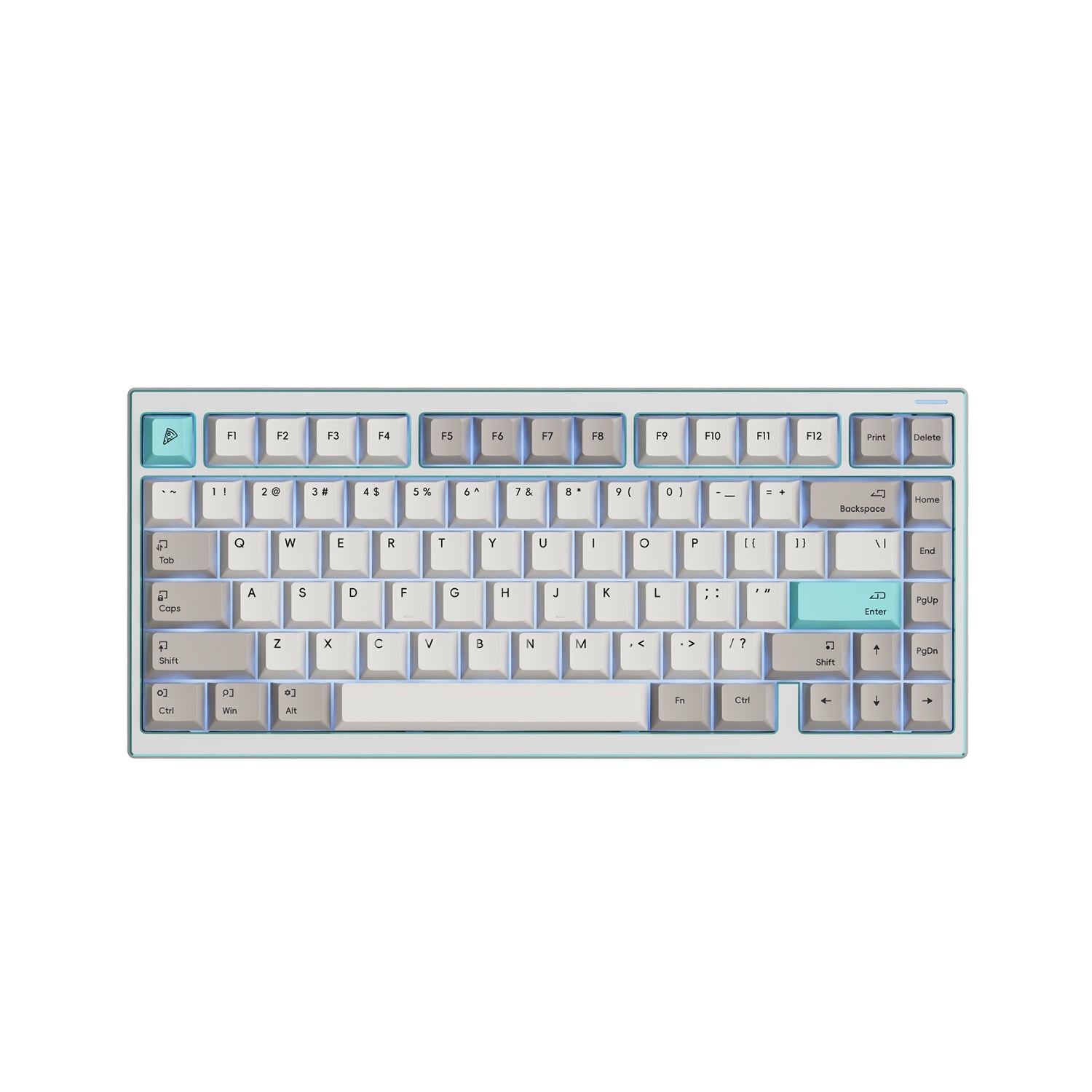 ATK EDGE 75 Wired Magnetic HE Keyboard TTC RGB Magneto Switch White