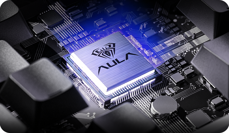 AULA HERO 75HE control chipset detail