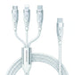 Rockrose Hercules Trident Ultra RRCS26CU 100W 3-in-1 charging cable product view