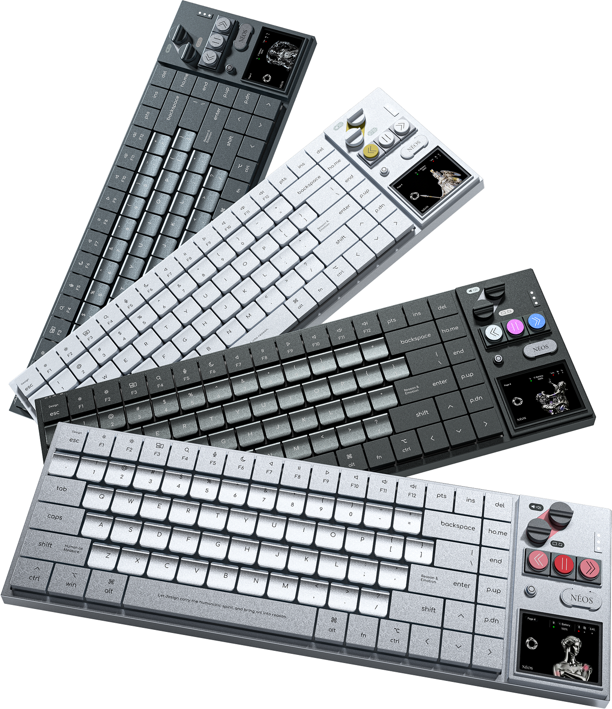 AULA NEOS75 keyboard range detail