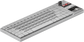 AULA NEOS75 keyboard angled view