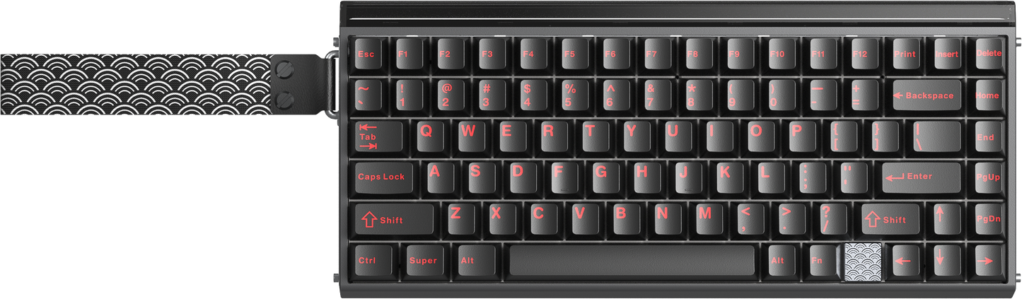 AULA HERO 75HE High-Performance Magnetic Switch Keyboard Black - HERO75-B-WC