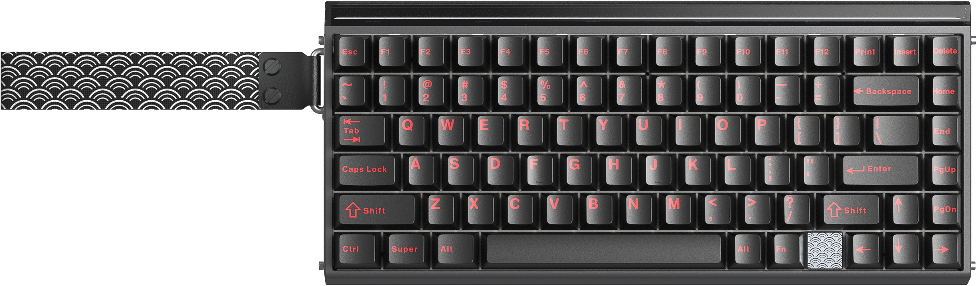 AULA HERO 75HE High-Performance Magnetic Switch Keyboard Black - HERO75-B-WC
