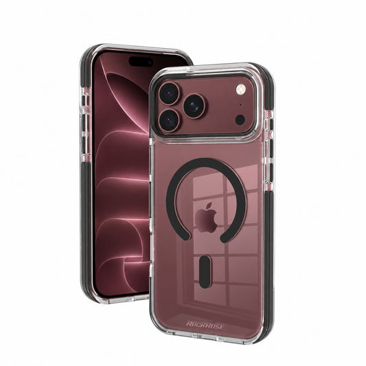 Rockrose Magcase Pro RRPCIP18PMM3CB iPhone 18 Pro Max Black MagSafe Ring product view