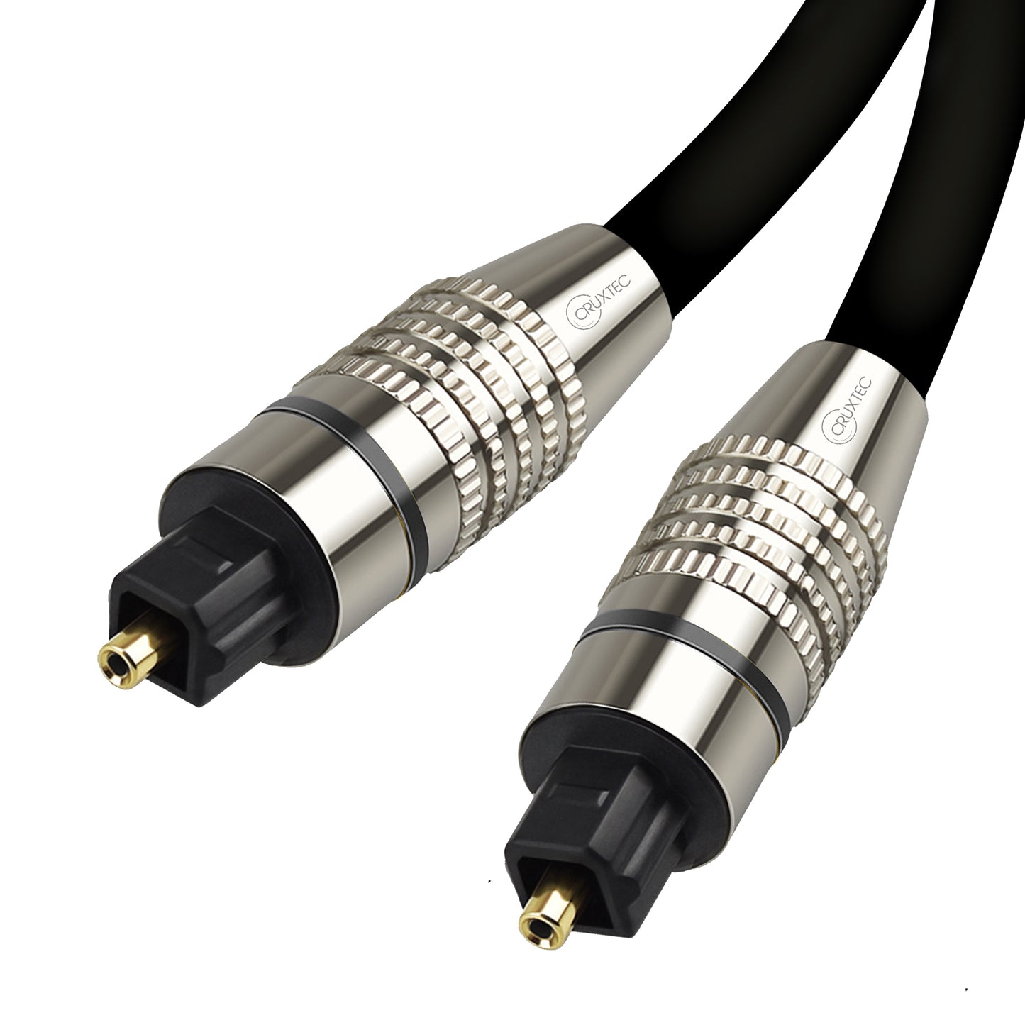 Cruxtec Toslink Fiber Optical Digital Audio Cables