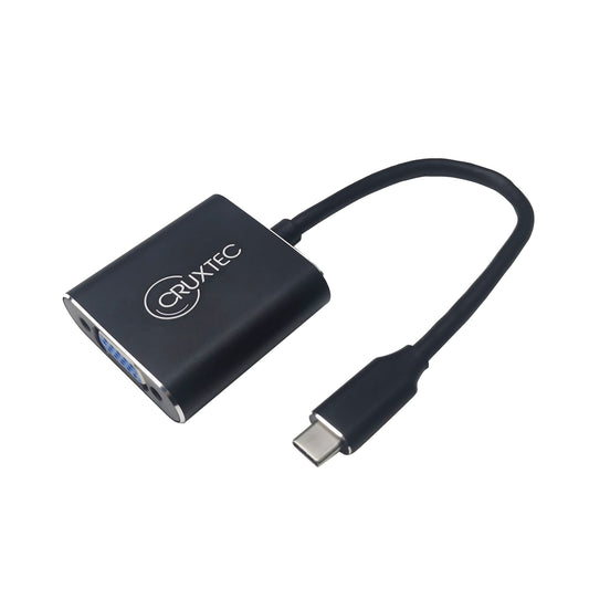 Cruxtec USB-C to VGA Adapter 1080P/60Hz