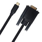 Cruxtec USB-C to VGA Cable 1080P/ 60Hz