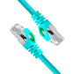 Cruxtec CAT7 10GbE SF/FTP Triple Shielding Ethernet Cable Green