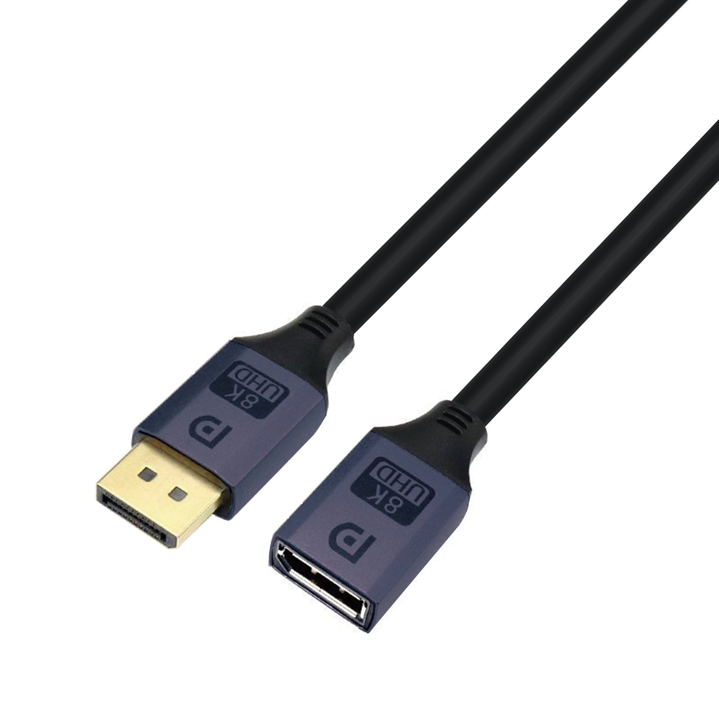 Cruxtec Displayport1.4 Extension Cable Black Male to Female -8K@60Hz