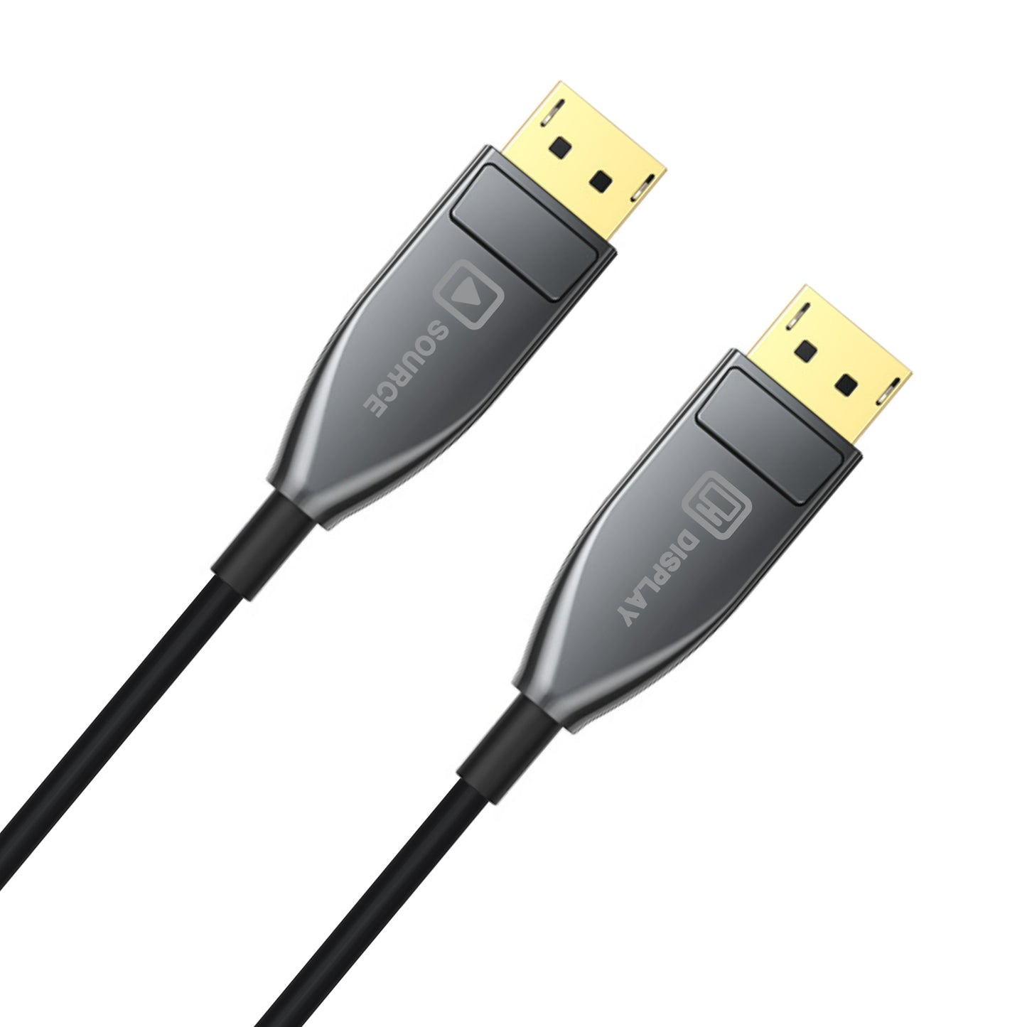 Cruxtec DisplayPort 1.4 8K Active Optical Fiber Male to Male Cable  32.4Gbps ( 8K@60Hz, 4K@120Hz )