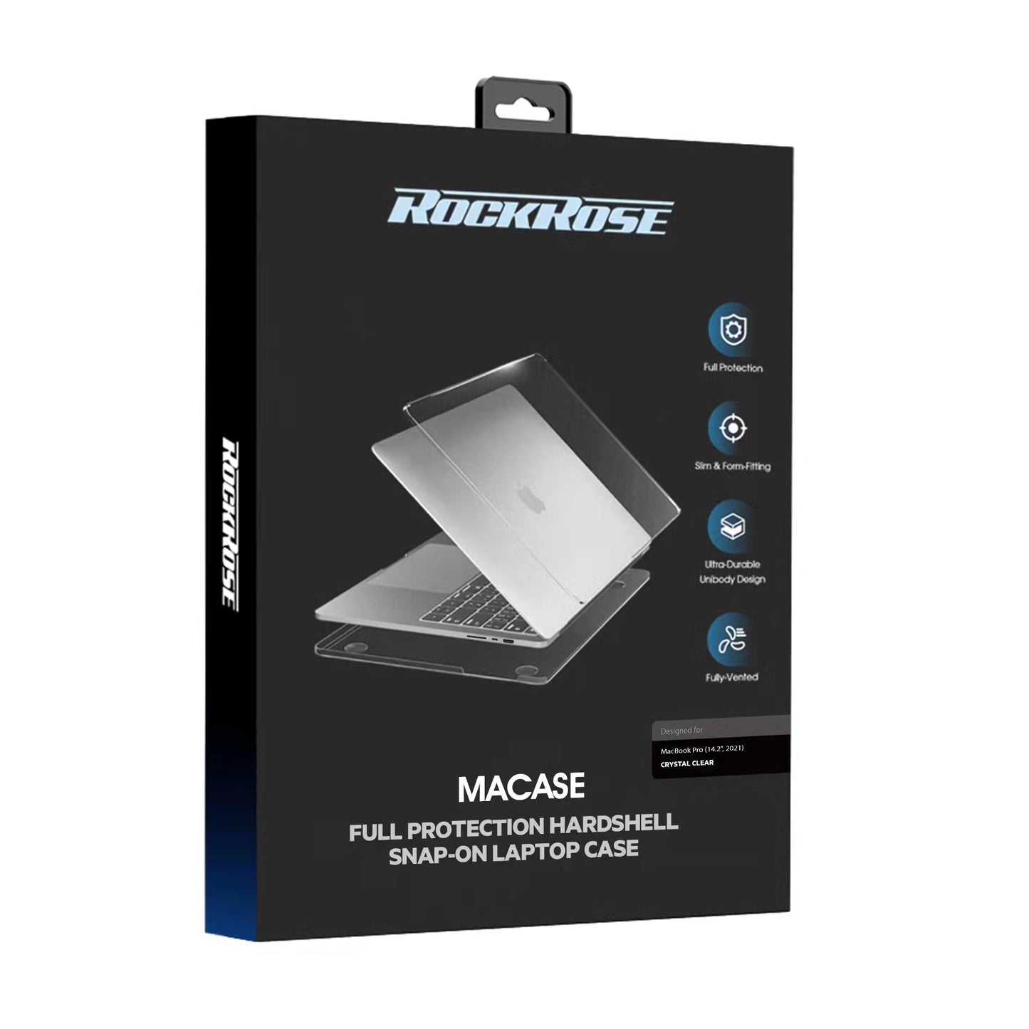 RockRose Macase Snap-On Hard-shell Case ( Apple MacBook Pro 16″ )
