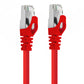 Cruxtec CAT7 10GbE SF/FTP Triple Shielding Ethernet Cable Red