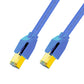 Cruxtec CAT8 40GbE SF/FTP Triple Shielding PoE Ethernet Cable Blue
